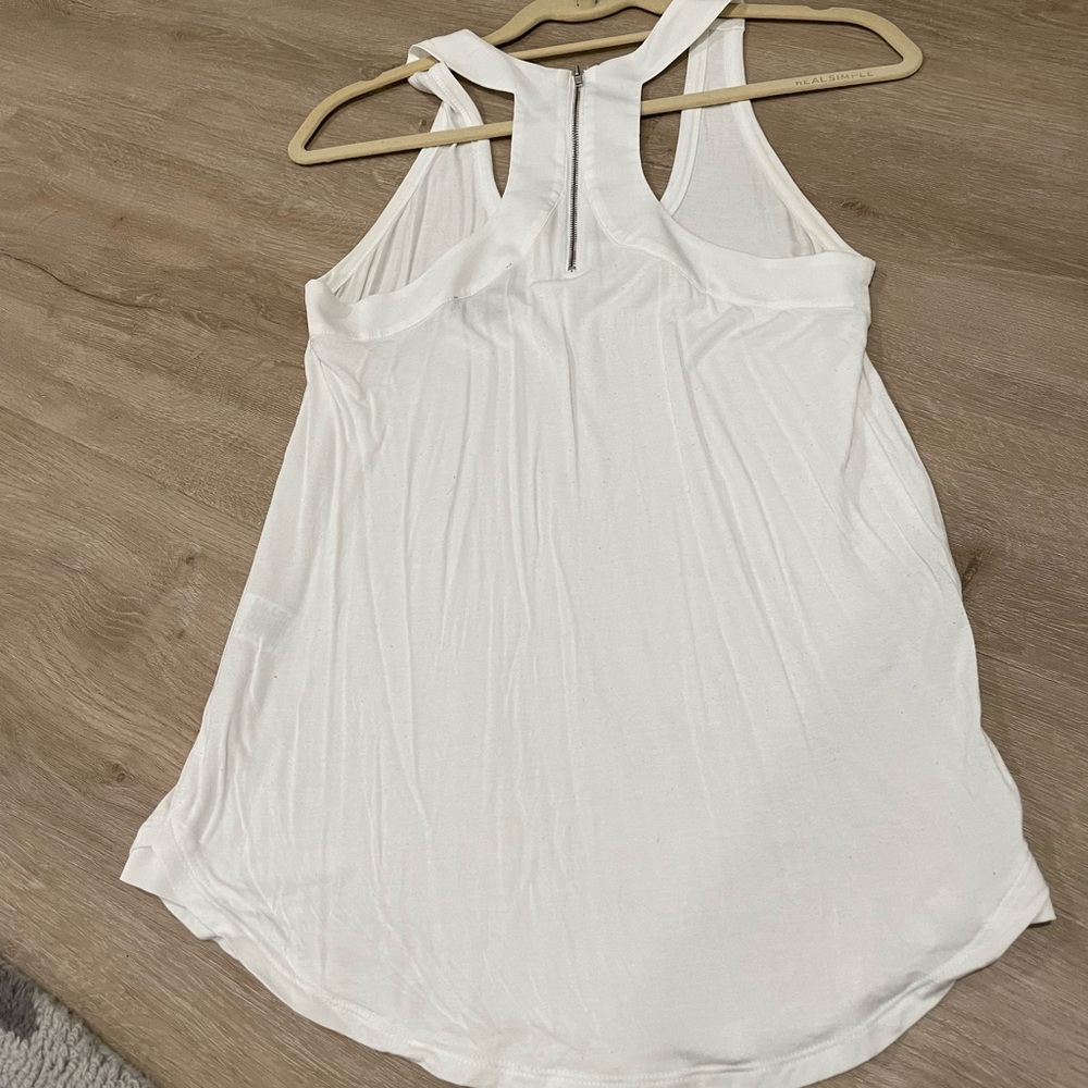 White Trouvé Tank Top